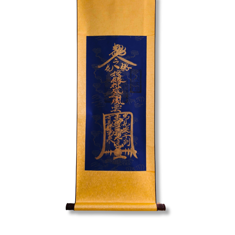 Love & Attraction Hand-Painted Scroll
