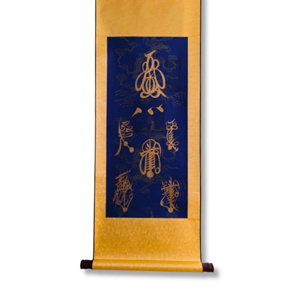 Five-Thunder Hand-Painted Energy Scroll