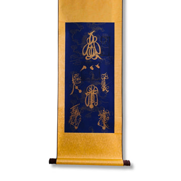 Five-Thunder Hand-Painted Energy Scroll